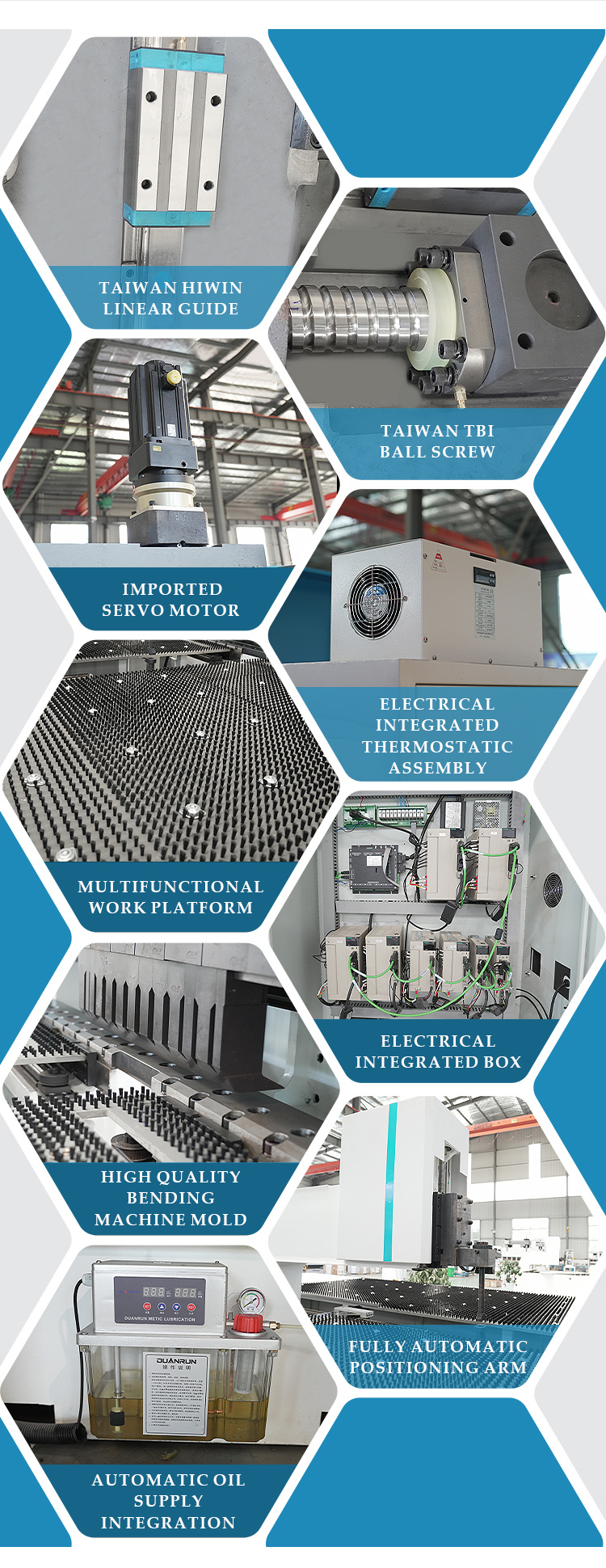 Details of Precision 1500C Flexible Bending Center