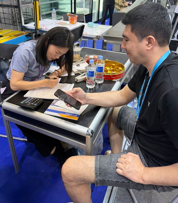 Signing Ceremony for The Hydraulic Press Brake